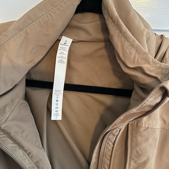 lululemon athletica Brown Bomber Jacket - Picture 2 of 4